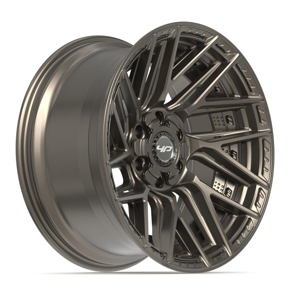 4PLAY 4P45 20x10 6x135 + 6x139.7 -18et Satin Bronze Wheel - View 3