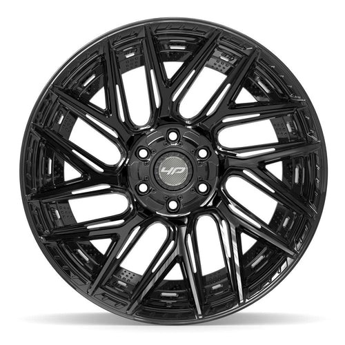 4PLAY 4P45 22x10 6x135 + 6x139.7 -18et Gloss Black Wheel - View 2