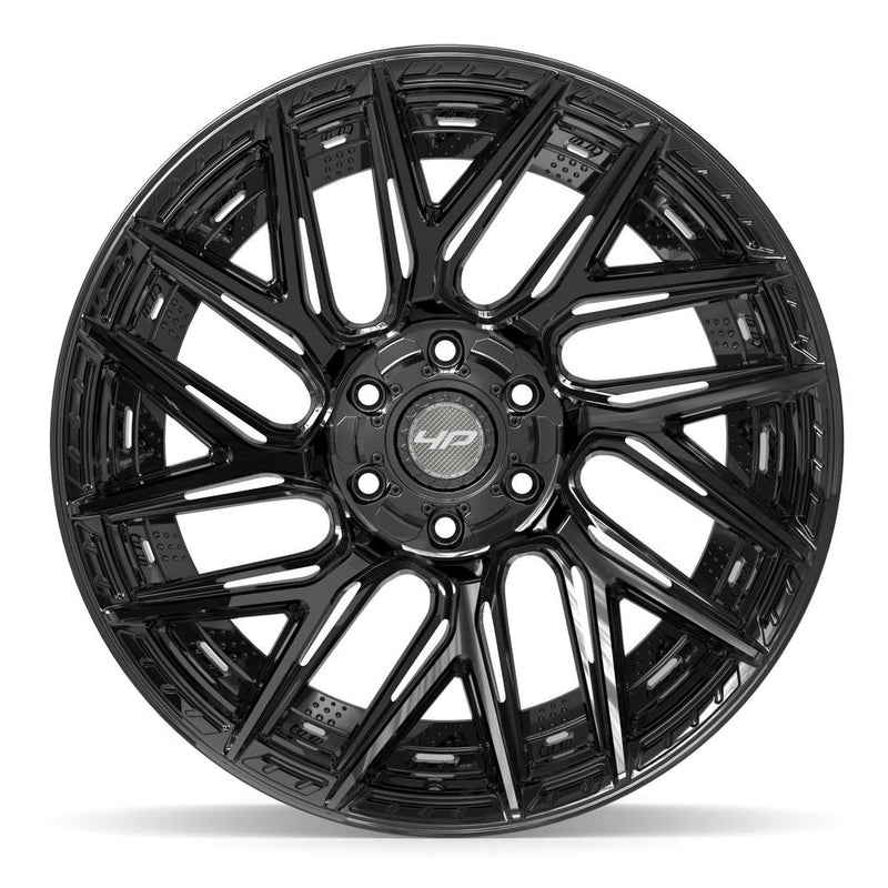 4PLAY 4P45 22x10 6x135 + 6x139.7 -18et Gloss Black Wheel - View 2