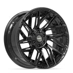 4PLAY 4P45 22x10 6x135 + 6x139.7 -18et Gloss Black Wheel