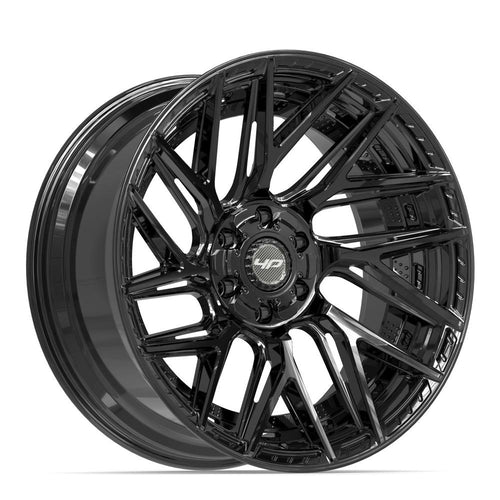 4PLAY 4P45 22x10 6x135 + 6x139.7 -18et Gloss Black Wheel