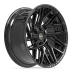 4PLAY 4P45 22x10 6x135 + 6x139.7 -18et Gloss Black Wheel - View 3