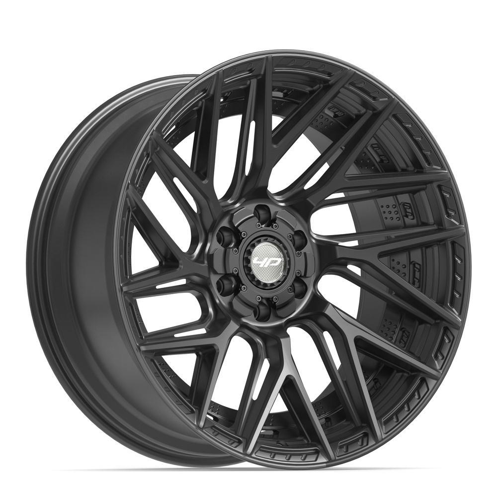 4PLAY 4P45 22x10 6x135 + 6x139.7 -18et Satin Black Wheel