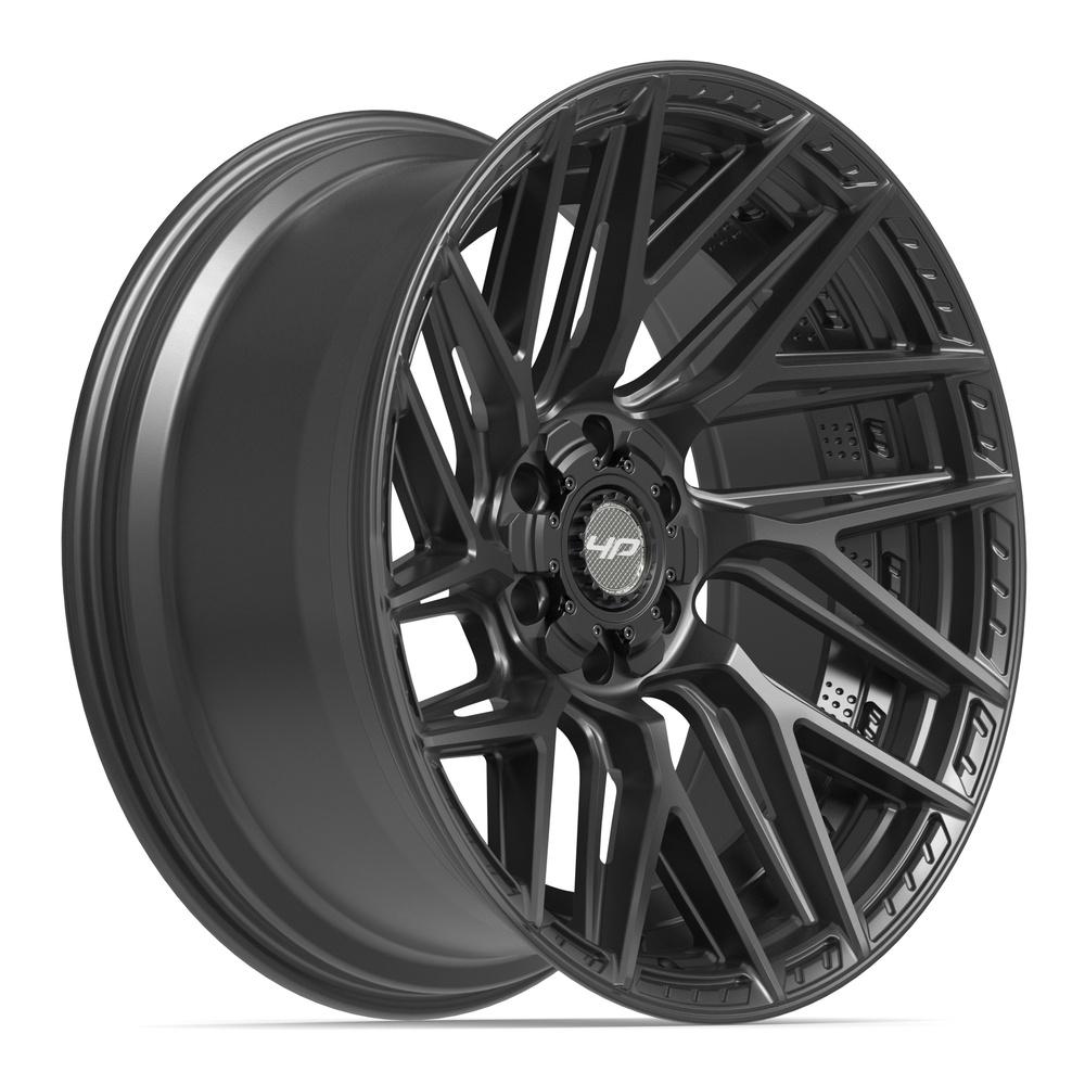 4PLAY 4P45 22x10 6x135 + 6x139.7 -18et Satin Black Wheel - View 3