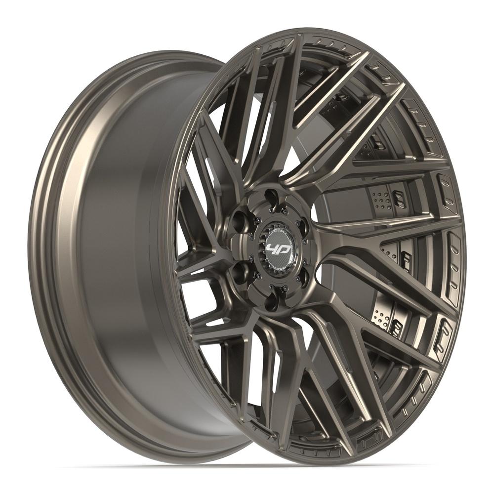 4PLAY 4P45 22x10 6x135 + 6x139.7 -18et Satin Bronze Wheel - View 3