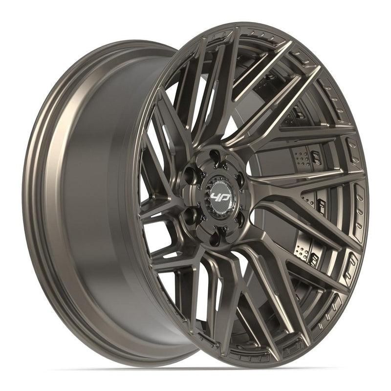 4PLAY 4P45 22x10 6x135 + 6x139.7 -18et Satin Bronze Wheel - View 3