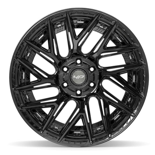 4PLAY 4P45 22x12 6x135 + 6x139.7 -44et Gloss Black Wheel - View 2