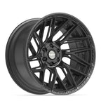4PLAY 4P45 22x12 6x135 + 6x139.7 -44et Satin Black Wheel
