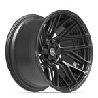 4PLAY 4P45 22x12 6x135 + 6x139.7 -44et Satin Black Wheel - View 3