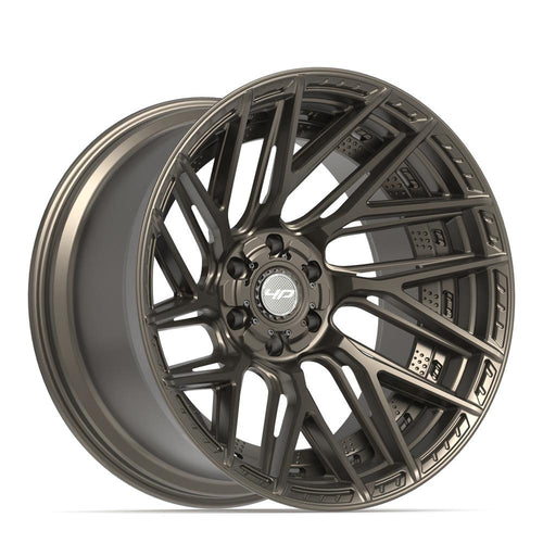 4PLAY 4P45 22x12 6x135 + 6x139.7 -44et Satin Bronze Wheel