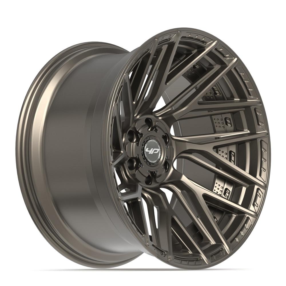 4PLAY 4P45 22x12 6x135 + 6x139.7 -44et Satin Bronze Wheel - View 3