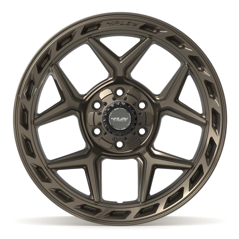 4PLAY 4P55 20x10 6x135 + 6x139.7 -18et Satin Bronze Wheel - View 2