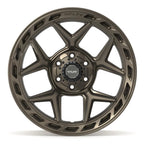 4PLAY 4P55 20x10 6x135 + 6x139.7 -18et Satin Bronze Wheel - View 2