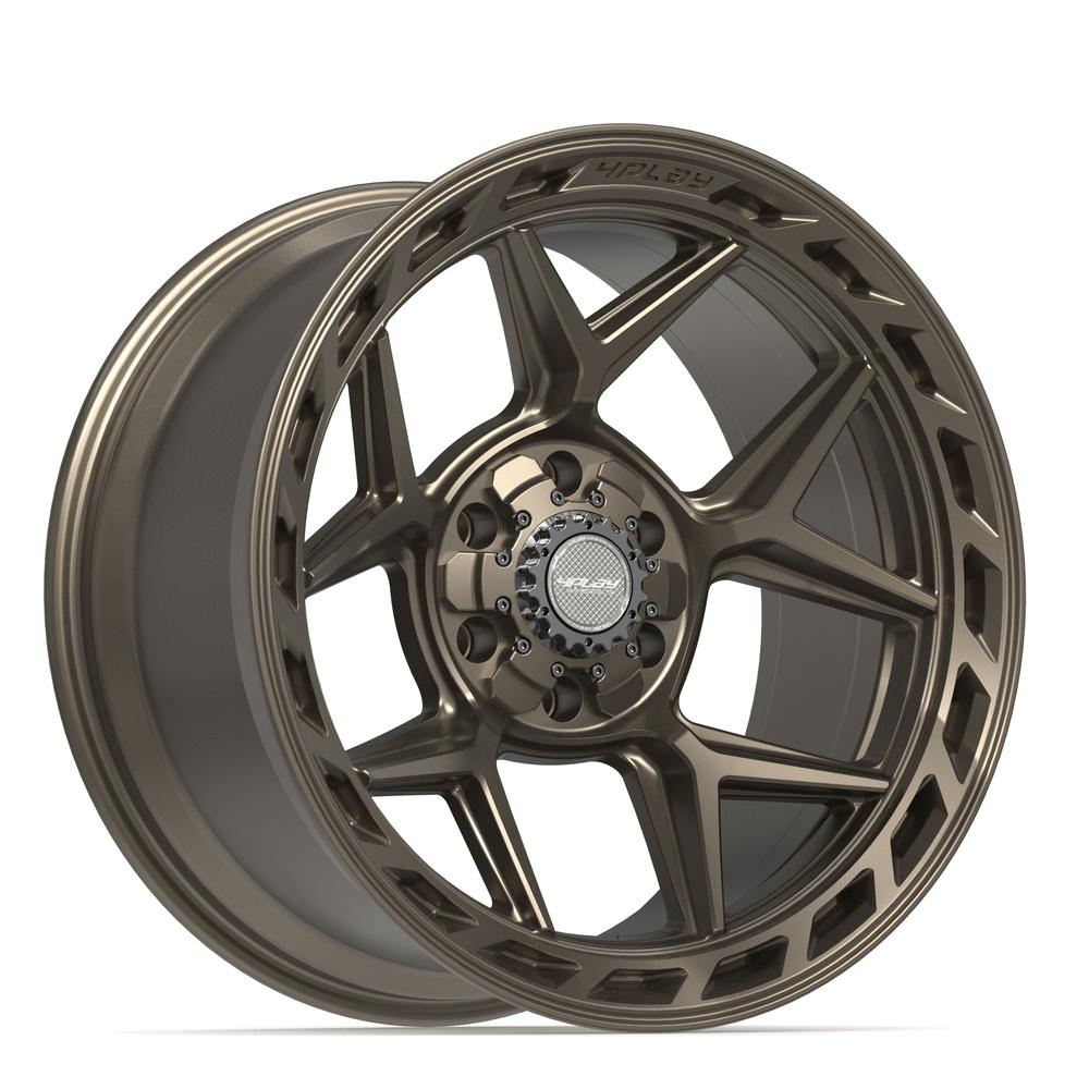 4PLAY 4P55 20x10 6x135 + 6x139.7 -18et Satin Bronze Wheel