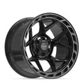 4PLAY 4P55 20x12 6x135 + 6x139.7 -44et Gloss Black Brushed with Tinted Clear Wheel