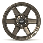 4PLAY 4P63 20x10 6x135 + 6x139.7 -18et Satin Bronze Wheel - View 2