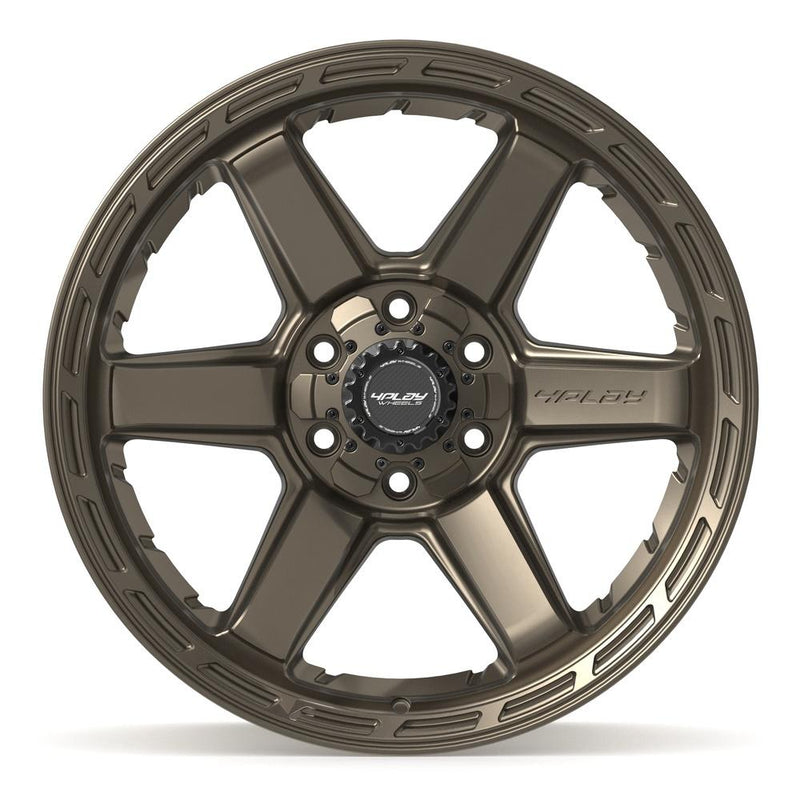 4PLAY 4P63 20x10 6x135 + 6x139.7 -18et Satin Bronze Wheel - View 2