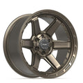 4PLAY 4P63 20x10 6x135 + 6x139.7 -18et Satin Bronze Wheel