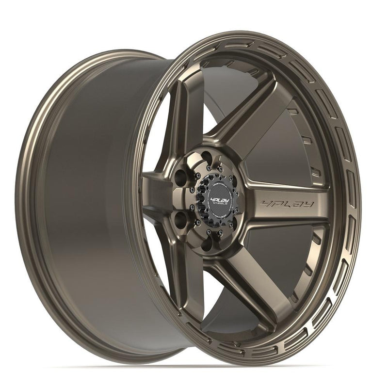 4PLAY 4P63 20x10 6x135 + 6x139.7 -18et Satin Bronze Wheel - View 3