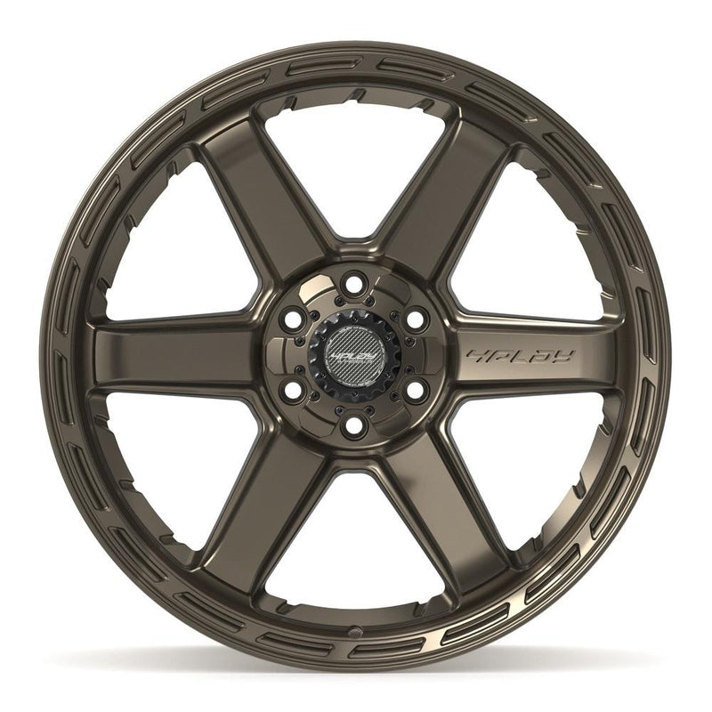 4PLAY 4P63 22x10 6x135 + 6x139.7 -18et Satin Bronze Wheel - View 2