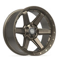 4PLAY 4P63 22x10 6x135 + 6x139.7 -18et Satin Bronze Wheel