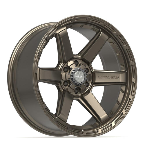 4PLAY 4P63 22x10 6x135 + 6x139.7 -18et Satin Bronze Wheel