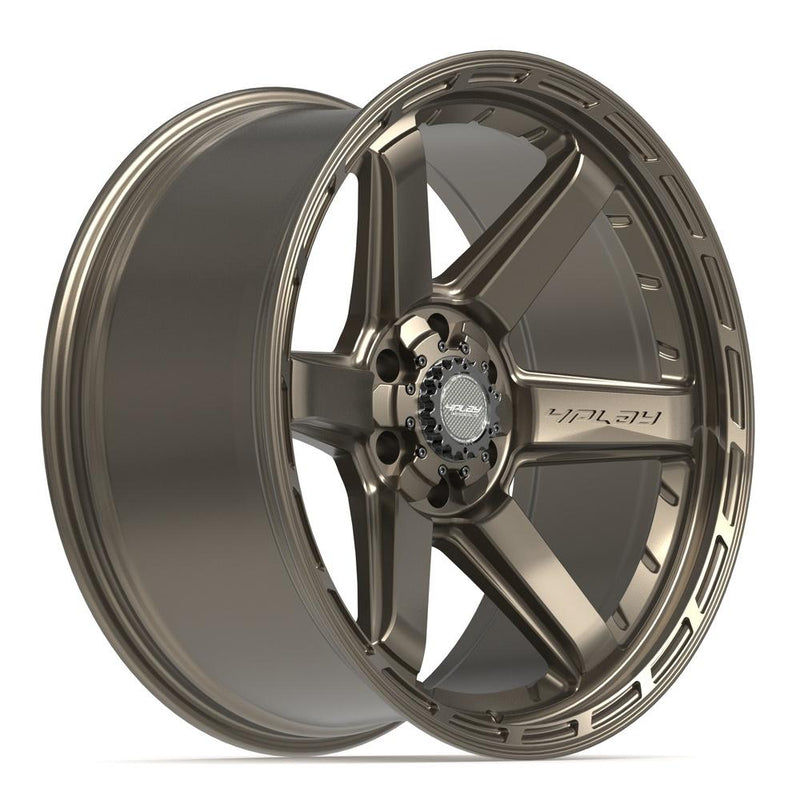 4PLAY 4P63 22x10 6x135 + 6x139.7 -18et Satin Bronze Wheel - View 3