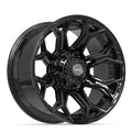 4PLAY 4P83 20x10 8x170 -18et Gloss Black Wheel