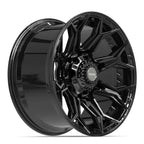 4PLAY 4P83 20x10 8x170 -18et Gloss Black Wheel - View 3
