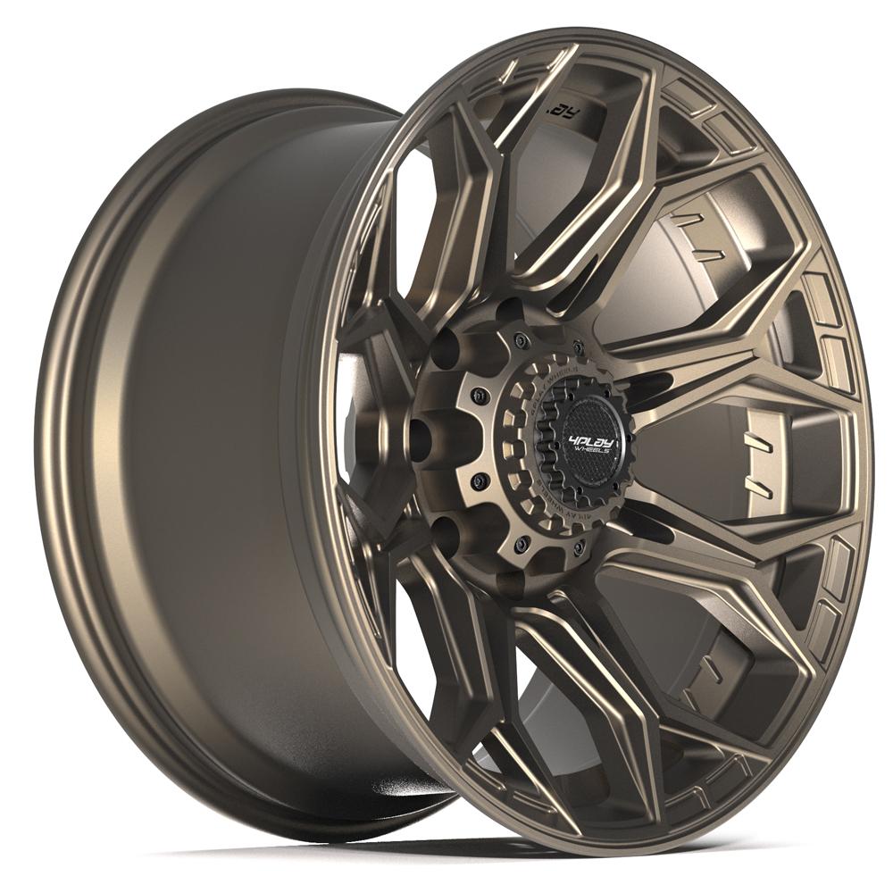 4PLAY 4P83 20x10 8x170 -18et Satin Bronze Wheel - View 3