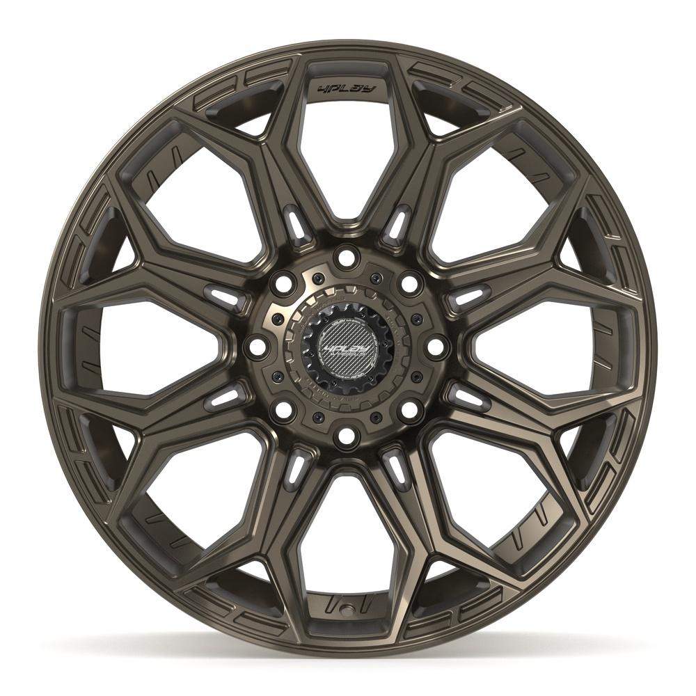 4PLAY 4P83 20x10 8x180 -18et Satin Bronze Wheel - View 2