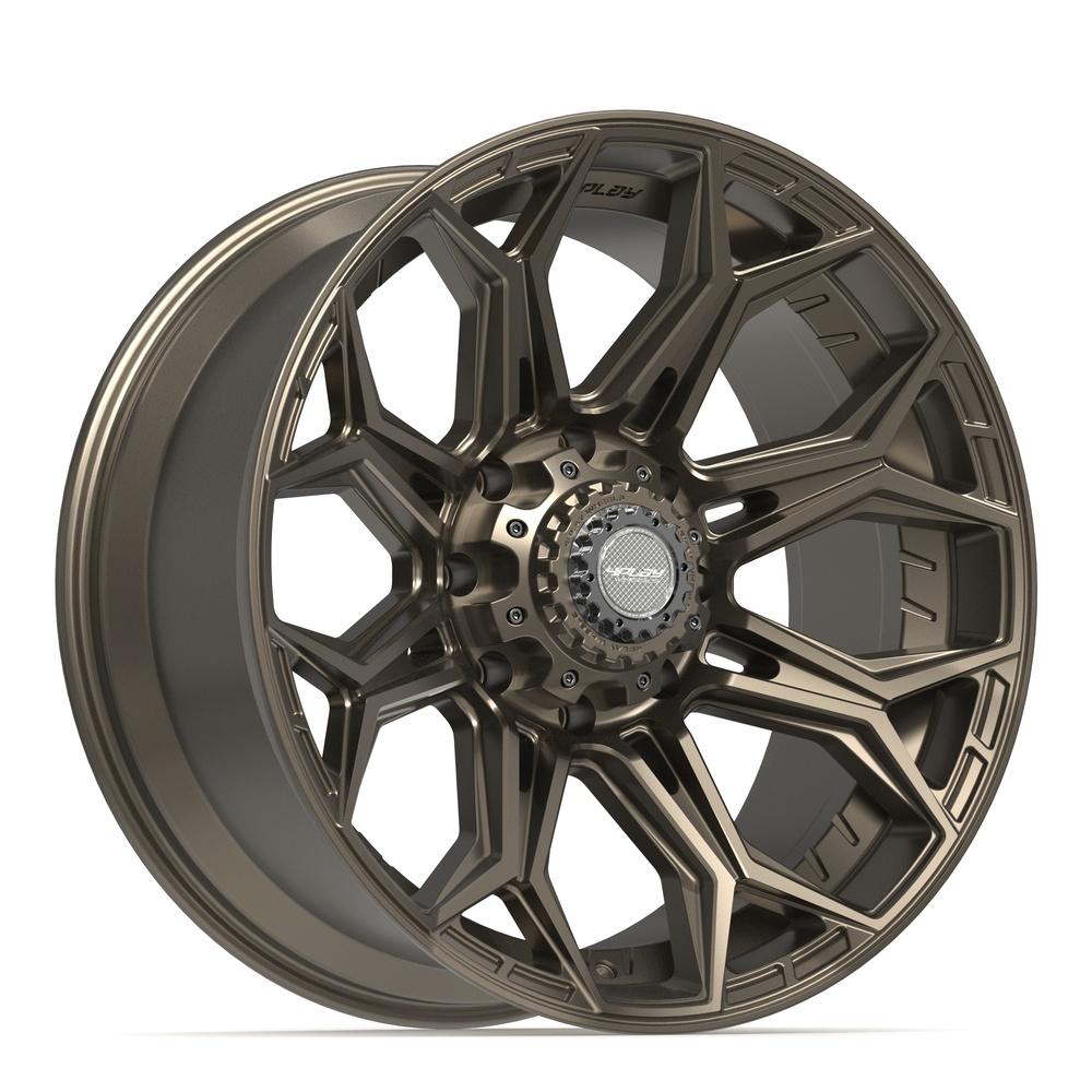 4PLAY 4P83 20x10 8x180 -18et Satin Bronze Wheel