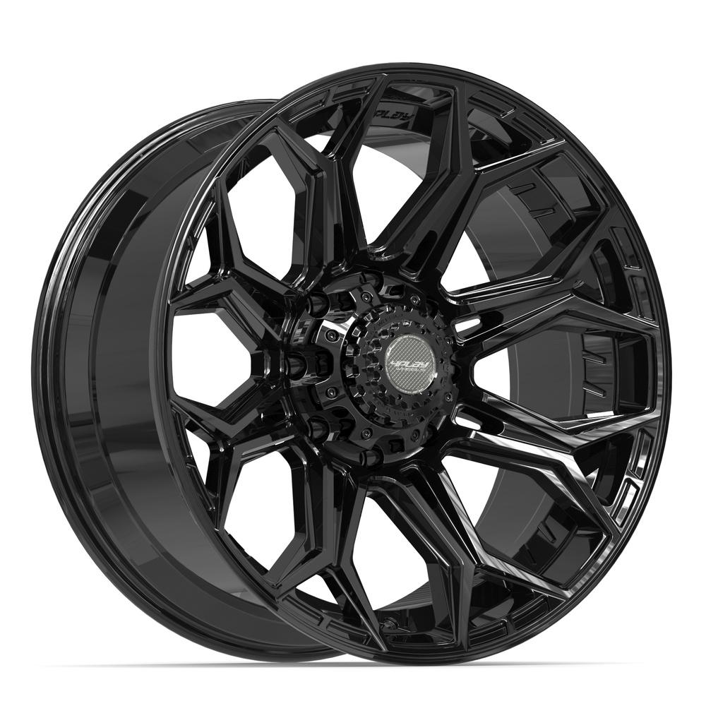 4PLAY 4P83 22x10 8x170 -18et Gloss Black Wheel