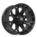 4PLAY 4P83 22x10 8x170 -18et Gloss Black Wheel