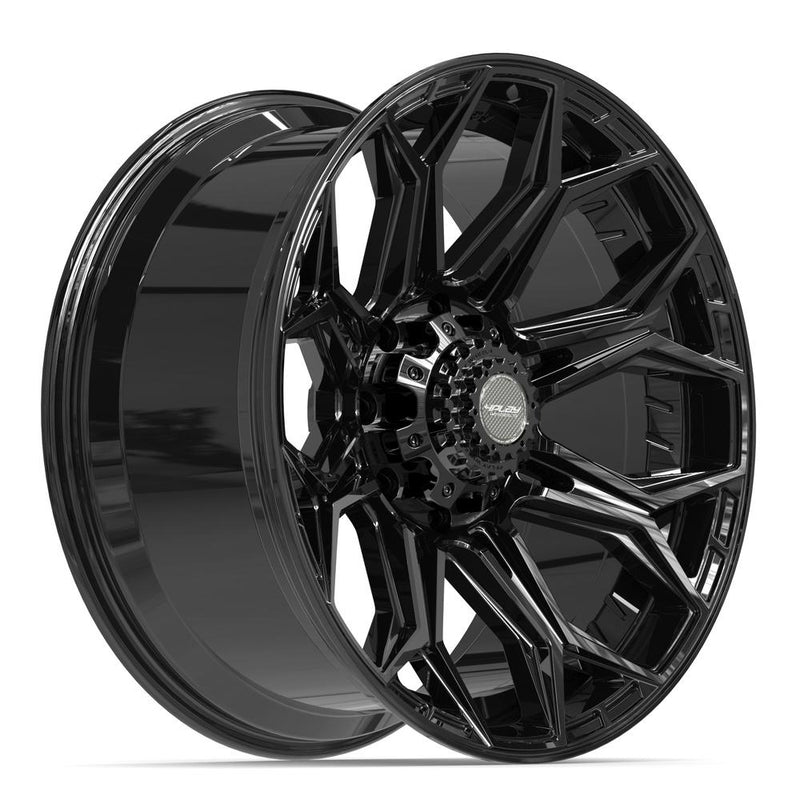 4PLAY 4P83 22x10 8x170 -18et Gloss Black Wheel - View 3