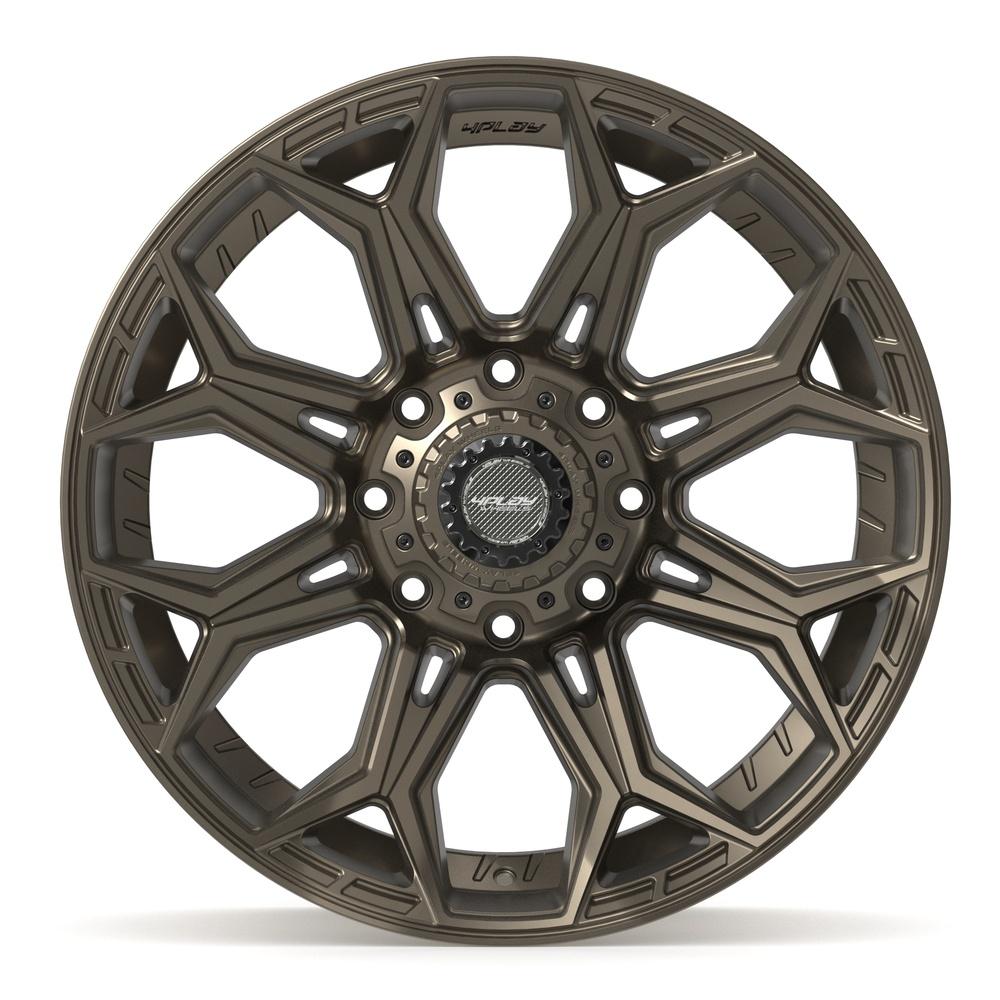 4PLAY 4P83 22x10 8x170 -18et Satin Bronze Wheel - View 2