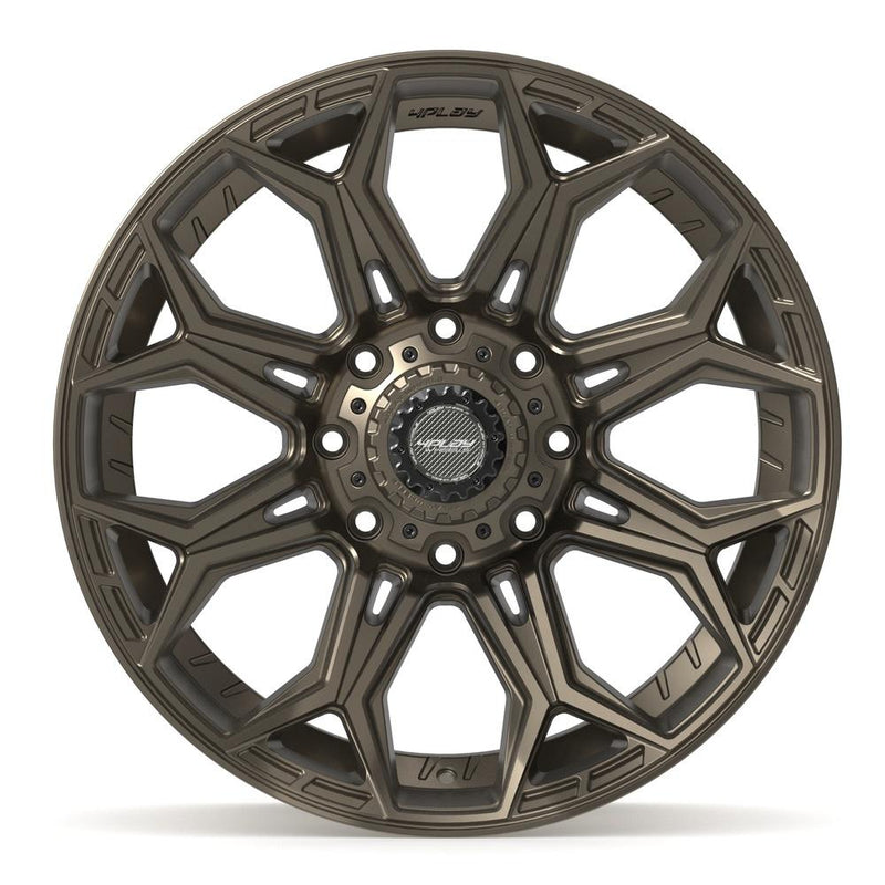 4PLAY 4P83 22x10 8x170 -18et Satin Bronze Wheel - View 2