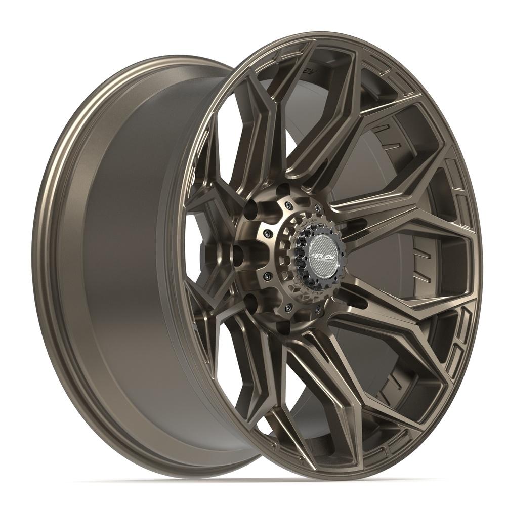 4PLAY 4P83 22x10 8x180 -18et Satin Bronze Wheel - View 3