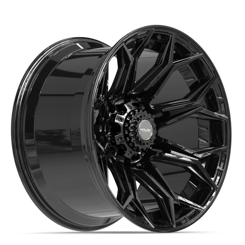 4PLAY 4P83 22x12 8x170 -44et Gloss Black Wheel - View 3