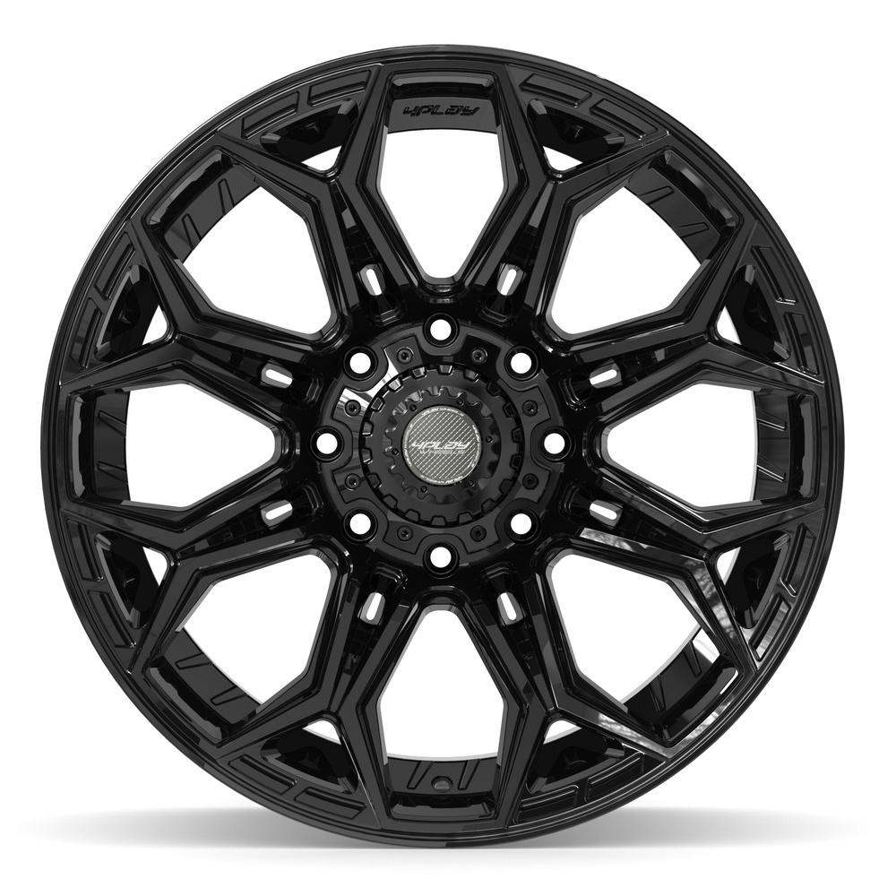 4PLAY 4P83 22x12 8x180 -44et Gloss Black Wheel - View 2