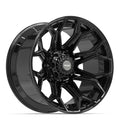 4PLAY 4P83 22x12 8x180 -44et Gloss Black Wheel