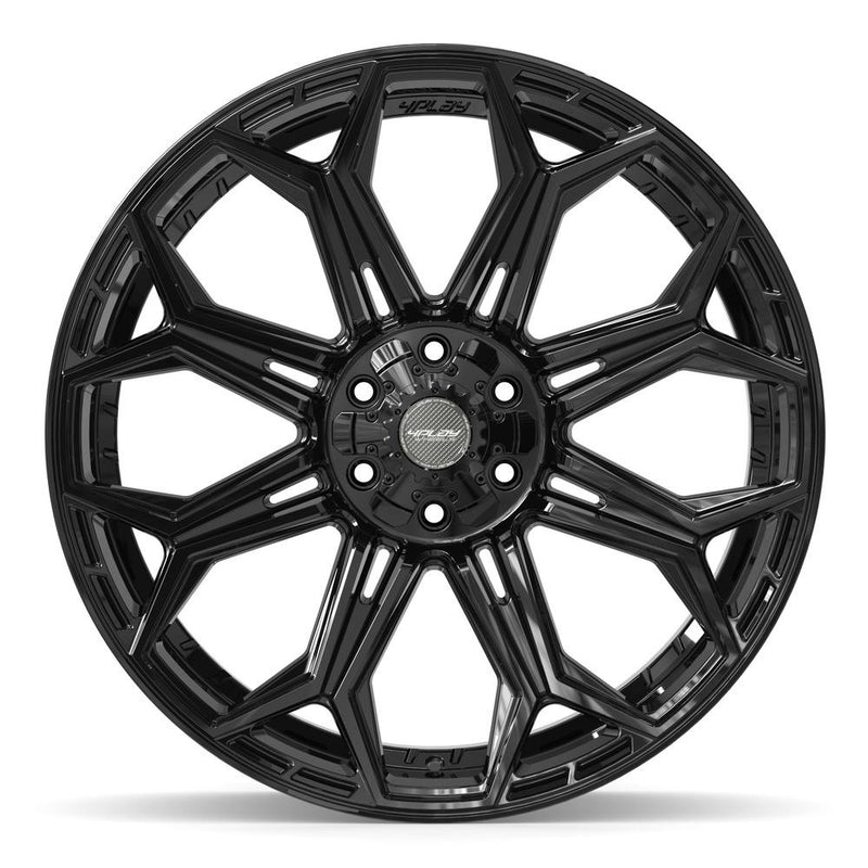 4PLAY 4P83 24x10 6x135 + 6x139.7 18et Gloss Black Wheel - View 2