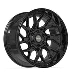 4PLAY 4PL28 20x10 6x135 + 6x139.7 -18et Gloss Black Wheel