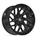 4PLAY 4PL28 22x10 6x135 + 6x139.7 -18et Gloss Black Wheel