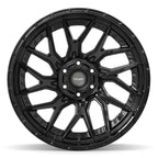 4PLAY 4PL28 22x12 6x135 + 6x139.7 -44et Gloss Black Wheel - View 2