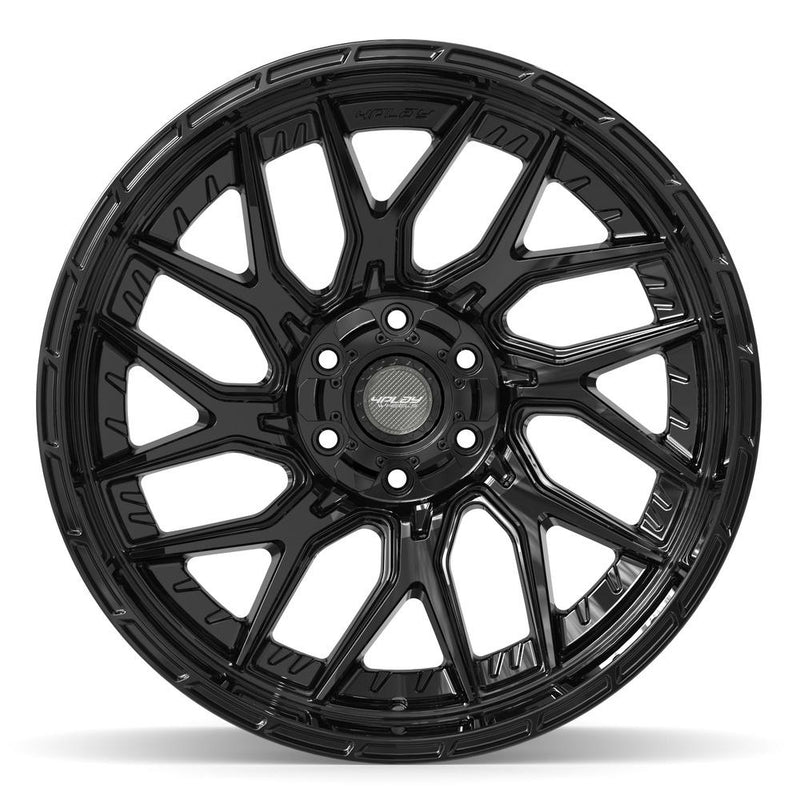 4PLAY 4PL28 22x12 6x135 + 6x139.7 -44et Gloss Black Wheel - View 2