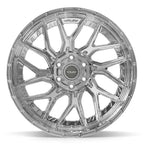 4PLAY 4PL28 22x12 6x135 + 6x139.7 -44et Chrome Wheel - View 2