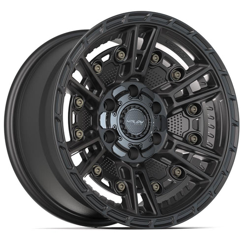 4PLAY 4PS01 17x9 6x135 + 6x139.7 -6et Satin Black Wheel