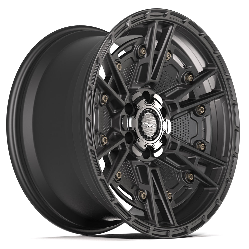 4PLAY 4PS01 20x9 6x135 + 6x139.7 -6et Satin Black Wheel - View 3