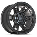 4PLAY 4PS20 17x9 6x135 + 6x139.7 -6et Satin Black Wheel